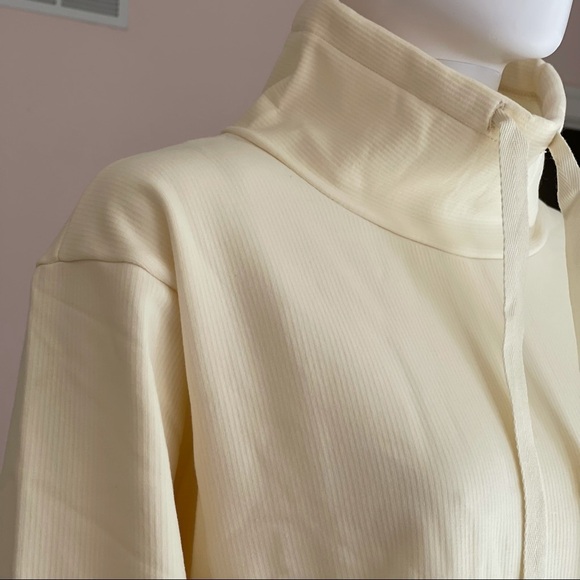 Madewell Ribbed Funnelneck Sweatshirt size Large - Picture 8 of 12